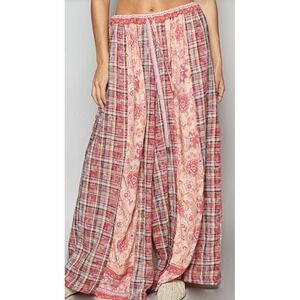POL Flowy Wide Leg Palazzo Pants Women's Wide Leg Summer Pants Boho Size S NEW